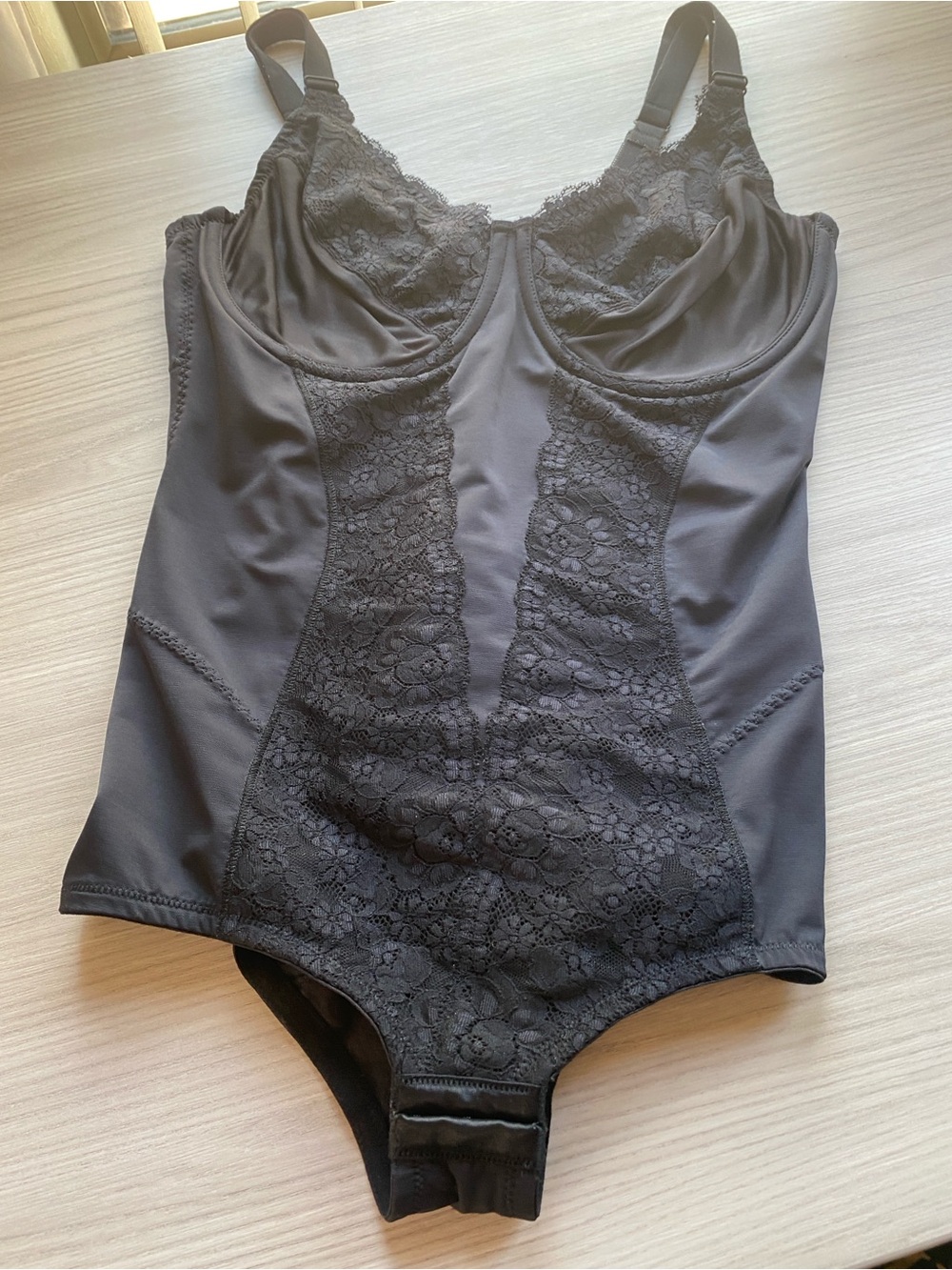 Shapewear Maidedenform Flexees Bodysuit feminine lace WhimsyGoth